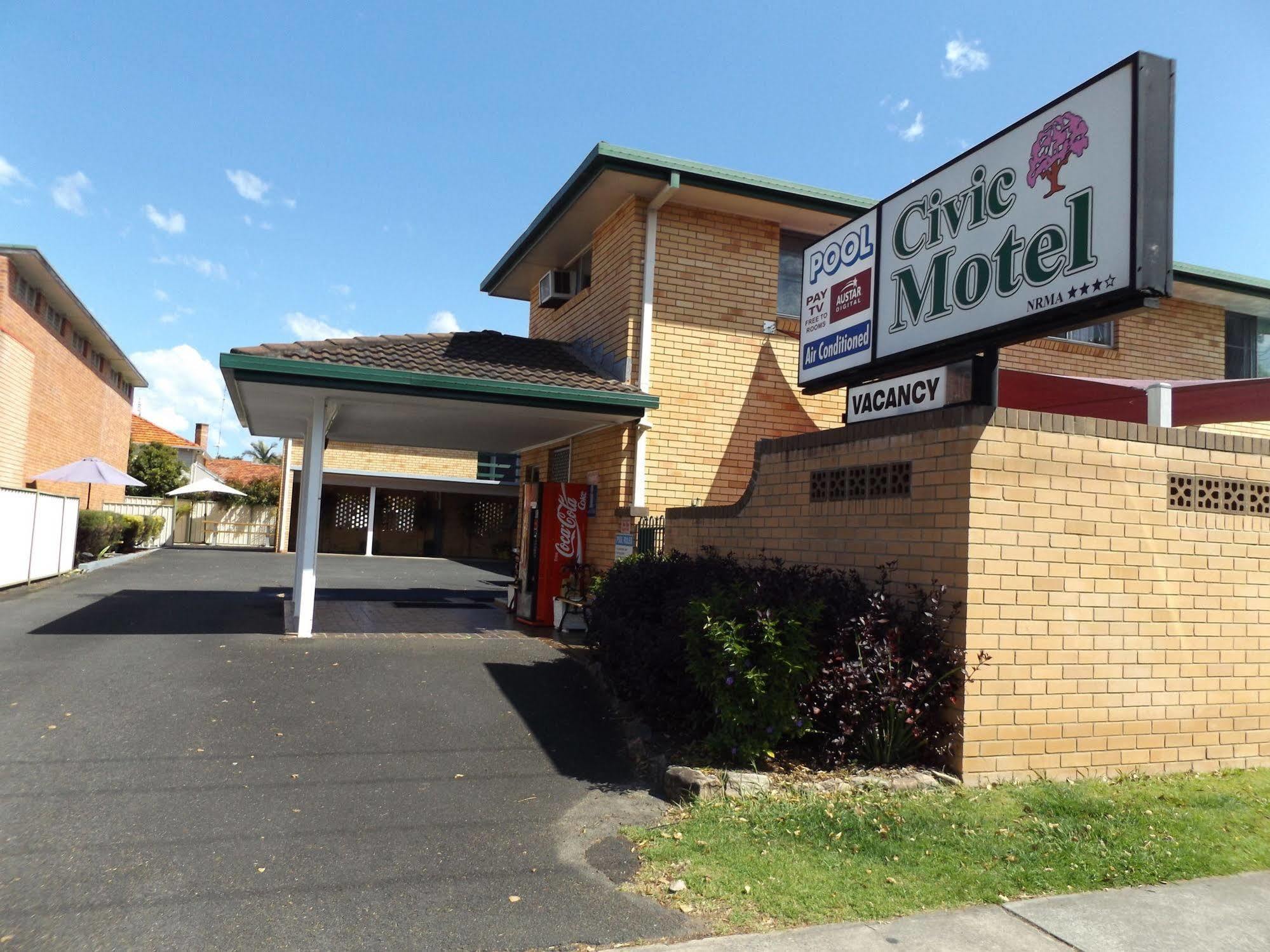 Civic Motel Grafton Bagian luar foto